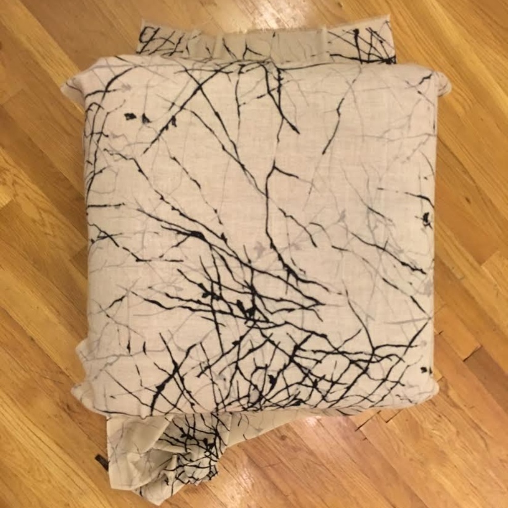 Black/White Funky Scarf Wrap Pashmina